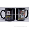 11 oz black stoneware mug